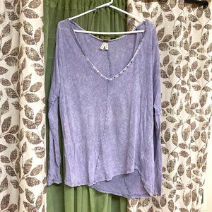 Free People Women's Oversized Long Sleeve Top